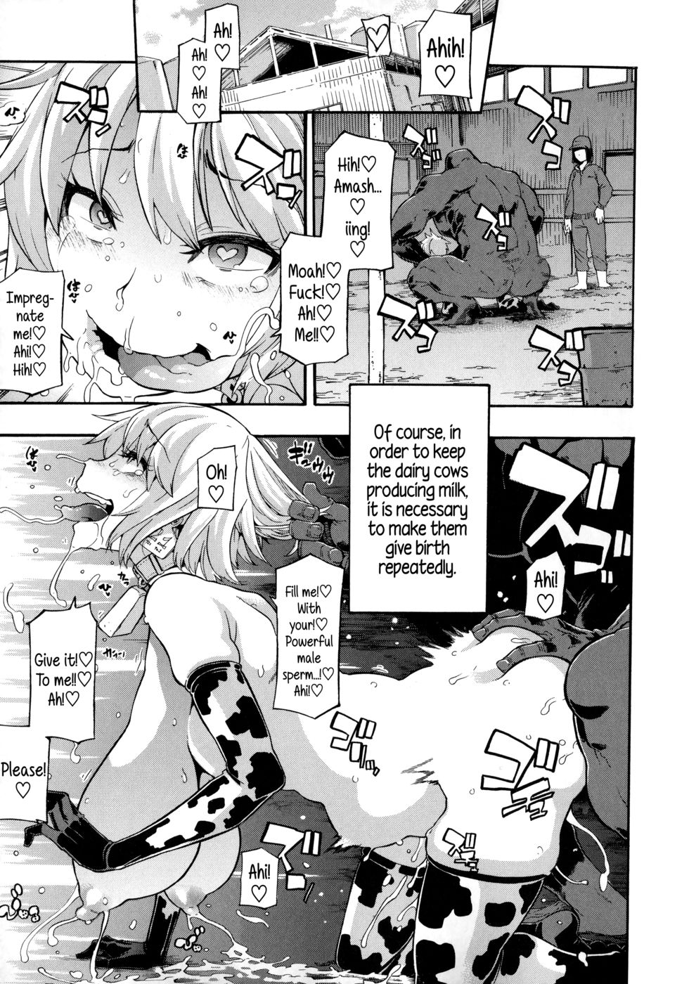 Hentai Manga Comic-A dairy cow's life-Read-33